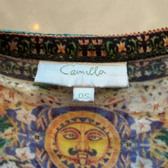 CAMILLA Short Kaftan - OS | Limited Edition Artisan Print | Crystals - Picture 7 of 11